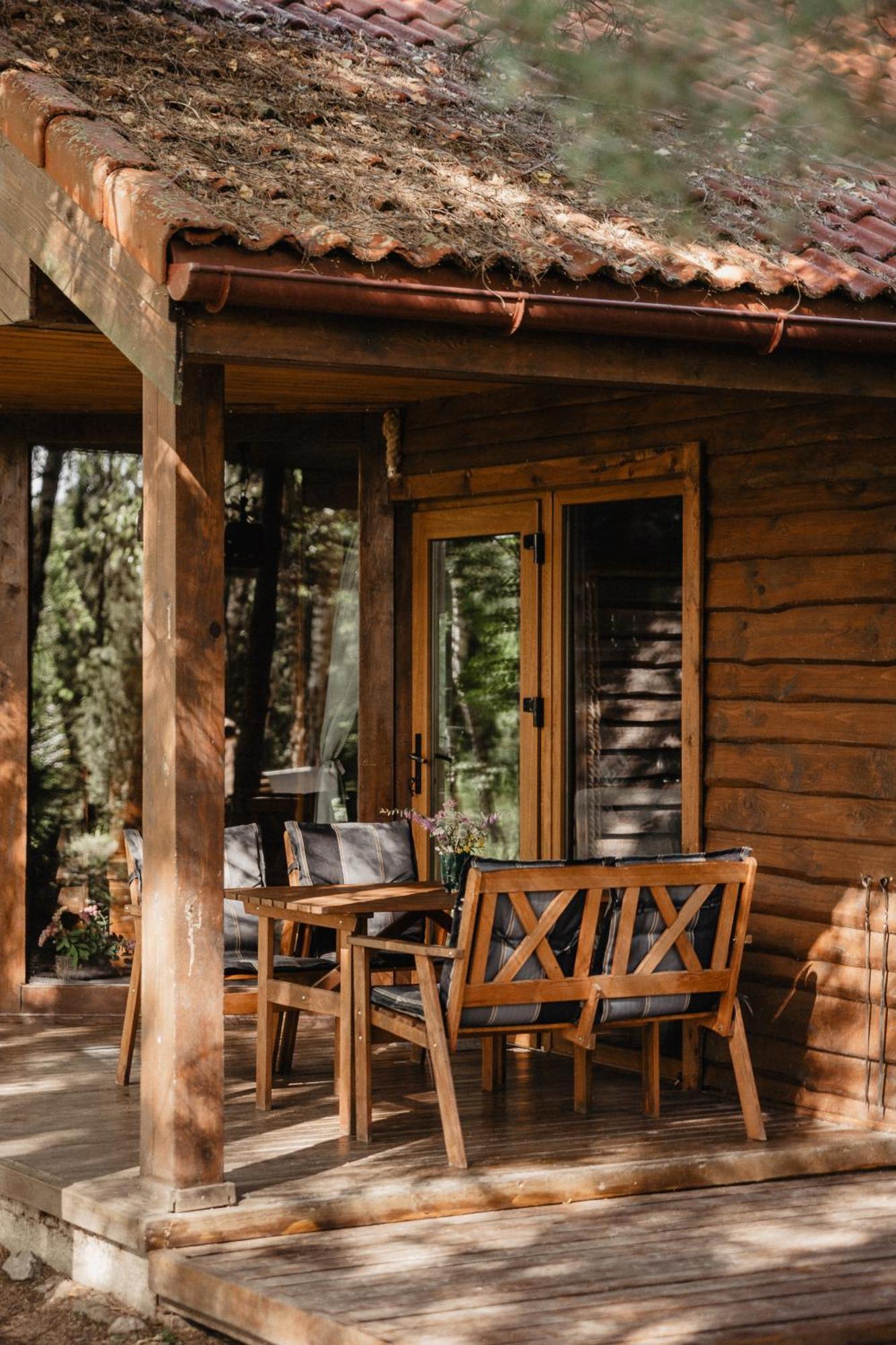 Kutsyuny Berzu Namelis - Birch Cabin מראה חיצוני תמונה